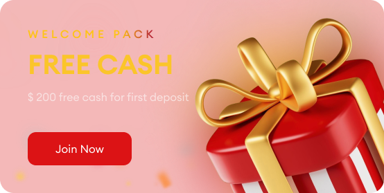 Free Cash - $200 free cash for first deposit